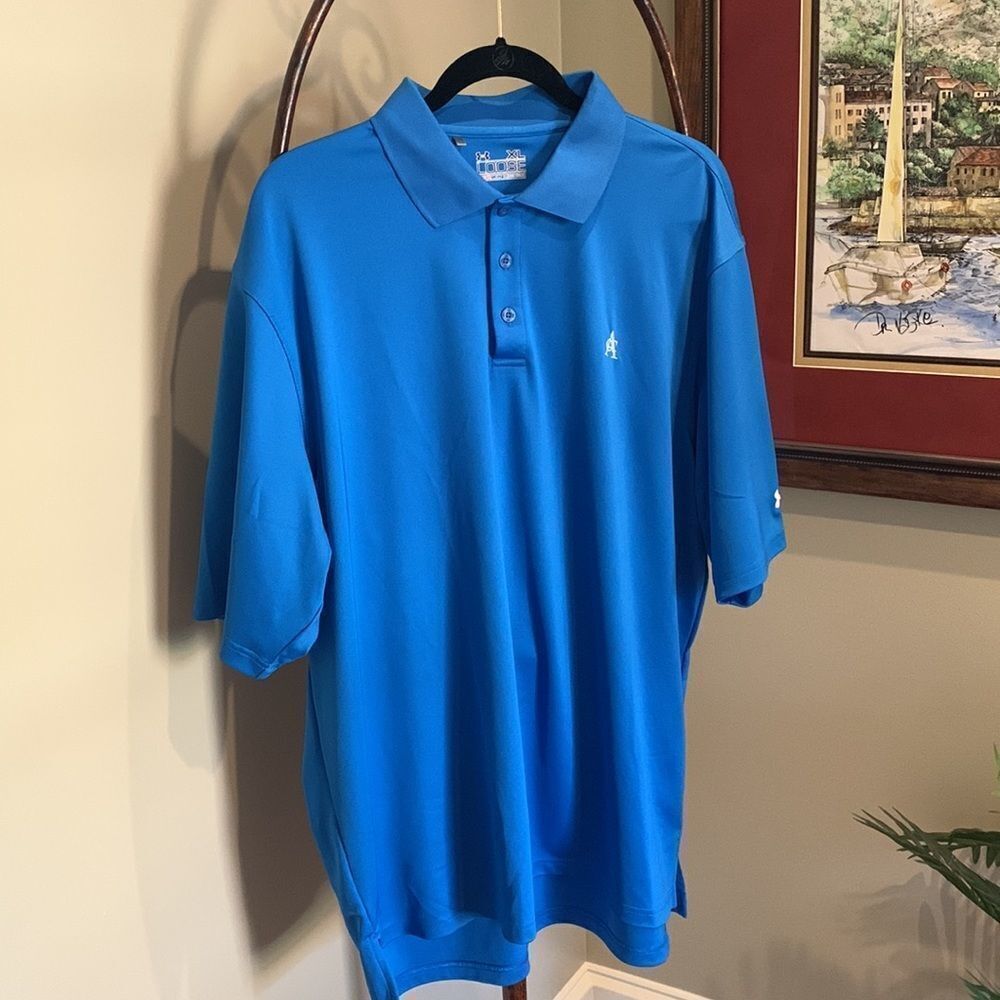Under Armour XL Blue Polo